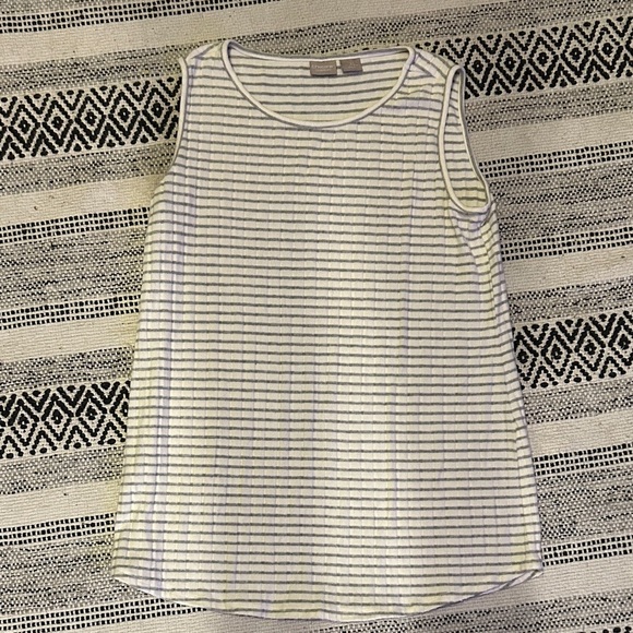 Striped Open Front Cardigan with tank top size 1 - Picture 4 of 4